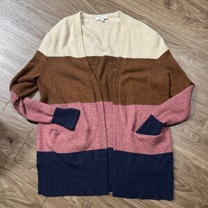 Madewell Multicolor Striped Cardigan